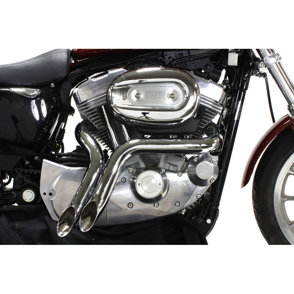 sportster drag pipes
